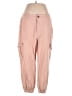 Forever 21 Plus Solid Pink Cargo Pants Size 1X Plus - photo 1