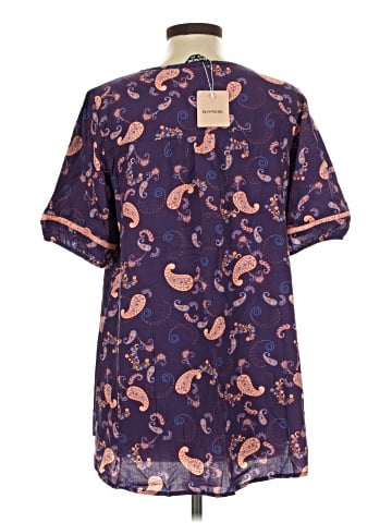 BLOOMCHIC Short Sleeve Blouse (view 2)