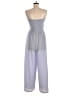 Cider 100% Recycled Polyester Color Block Gray Jumpsuit Size M - photo 2