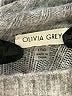 Olivia Grey Gray Turtleneck Sweater Size L - photo 7
