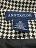 Ann Taylor 100% Wool Houndstooth Black Wool Blazer Size 12 - photo 6