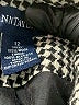 Ann Taylor 100% Wool Houndstooth Black Wool Blazer Size 12 - photo 7