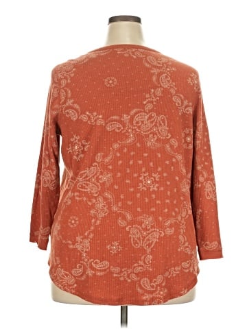 Terra & Sky 3/4 Sleeve Top (view 2)