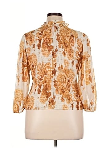 Express 3/4 Sleeve Blouse (view 2)
