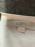 Ann Taylor LOFT 100% Polyester Ivory Sleeveless Blouse Size XL - photo 7