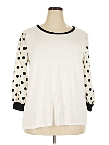 Oddi 3/4 Sleeve Top (view 1)