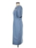 JS Collections Solid Blue Cocktail Dress Size 8 - photo 5