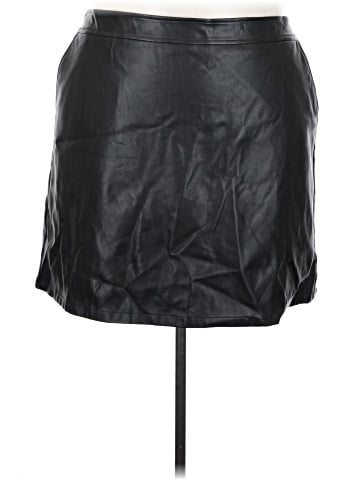 Ann Taylor LOFT Faux Leather Skirt (view 1)