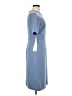 JS Collections Solid Blue Cocktail Dress Size 8 - photo 4