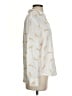 Rails Animal Print Ivory Long Sleeve Blouse Size S - photo 4