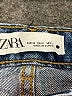 Zara Blue Denim Shorts Size 0 - photo 3