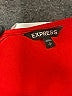 Express Solid Red Cocktail Dress Size S - photo 4