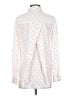 Splendid Print White Long Sleeve Button-Down Shirt Size S - photo 2
