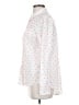 Splendid Print White Long Sleeve Button-Down Shirt Size S - photo 5