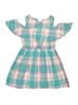 Gap Kids Plaid Teal Dress Size 6 - 7 - photo 1