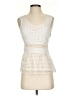 Bebe Ivory Sleeveless Blouse Size 4 - photo 1