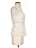 Bebe Ivory Sleeveless Blouse Size 4 - photo 4