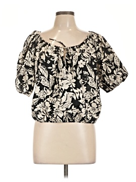 Lucky Brand Short Sleeve Blouse (view 1)