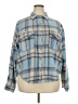 Ford Plaid Blue Long Sleeve Button-Down Shirt Size XXL - photo 1