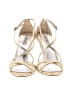 Badgley Mischka Metallic Gold Sandals Size 9 - photo 2