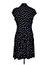 Robbie Bee Polka Dots Black Casual Dress Size L - photo 2