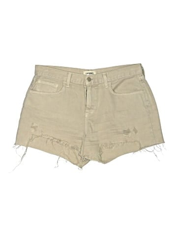 L'Agence Khaki Shorts (view 1)