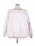 Ellos Pink Sweatshirt Size 4X - photo 1