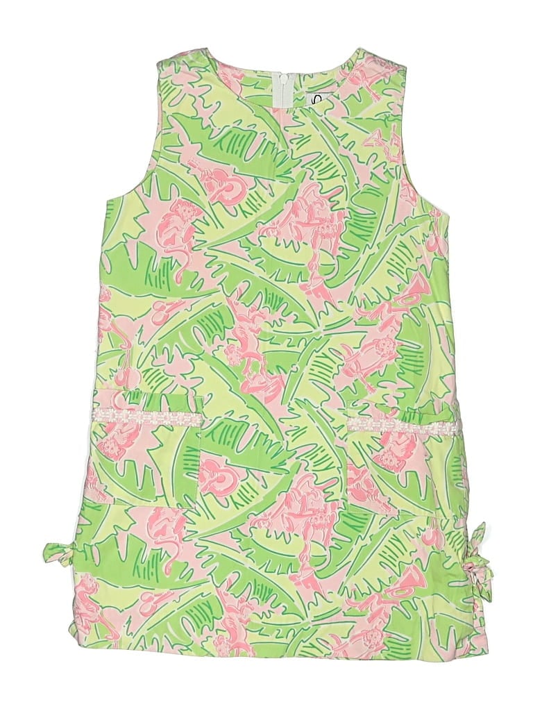 Lilly Pulitzer Dress: Green Skirts & Dresses - Used - Size 6