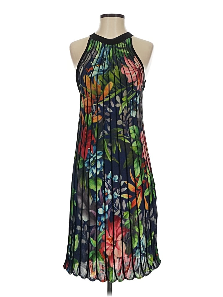 Pre-owned Desigual Cocktail Dress In Green