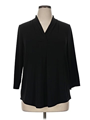 JM Collection 3/4 Sleeve T-Shirt (view 1)