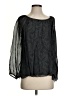 Piazza Roma Black 3/4 Sleeve Blouse Size S - photo 1