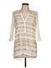 Solitaire Ivory 3/4 Sleeve Blouse Size L - photo 1