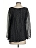 Piazza Roma Black 3/4 Sleeve Blouse Size S - photo 2