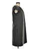 Lands' End Solid Gray Casual Dress Size 12 - photo 4