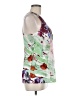 Matty M Green Sleeveless Blouse Size M - photo 4