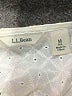 L.L.Bean 100% Cotton Ivory 3/4 Sleeve Blouse Size M - photo 7