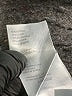 We the Free 100% Cotton Chevron-herringbone Blue Jeans Size 28 waist - photo 5