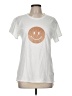 Unsweetened White Short Sleeve T-Shirt Size M - photo 1