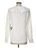 Tuckernuck 100% Polyester Ivory Long Sleeve Blouse Size L - photo 2