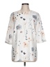 Unbranded Ivory 3/4 Sleeve T-Shirt Size L - photo 1