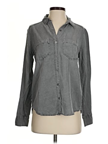 Forever 21 Long Sleeve Button-Down Shirt (view 1)
