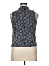 MICHAEL Michael Kors Floral Blue Black Sleeveless Blouse Size XL - photo 2