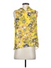 HD in Paris 100% Polyester Yellow Sleeveless Blouse Size 4 - photo 2