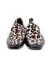 Aerosoles Animal Print Black Flats Size 9 - photo 2