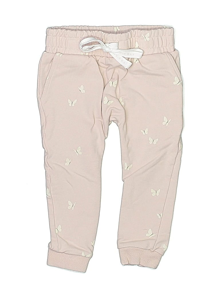 Pre-owned Jamie Kay Kids' Khaki Pant In Pink