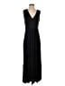 L.L.Bean Solid Black Casual Dress Size S - photo 1