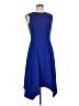 DKNY Solid Blue Cocktail Dress Size 4 - photo 1