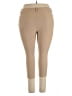 Yelete Solid Tan Casual Pants Size 3X - photo 2