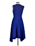 DKNY Solid Blue Cocktail Dress Size 4 - photo 2