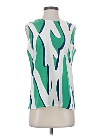 Diane von Furstenberg Sleeveless Silk Top (view 1)